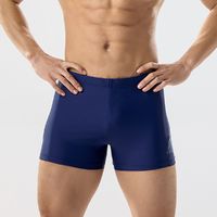 男士泳裤男子短款比赛训练运动防尴尬水上运动游泳装男士泳裤