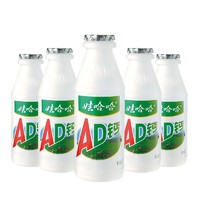 WAHAHA 娃哈哈 大瓶ad钙奶100ml*6瓶装整箱儿童怀旧哇哈哈夏季含乳饮料