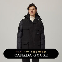加拿大鹅（Canada Goose）Paradigm 系列 Expedition男士黑标派克大衣 2058MB 61 黑色 S