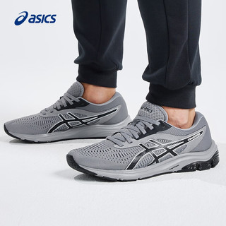 ASICS 亚瑟士 跑步鞋男鞋缓震回弹运动鞋舒适透气跑鞋 GEL-PULSE 12 灰色/黑色 40