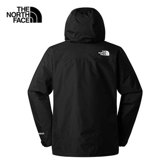 北面（The North Face）三合一冲锋衣男羽绒内胆户外Gore-tex防水保暖83RR JK3/黑色 XXXL/190