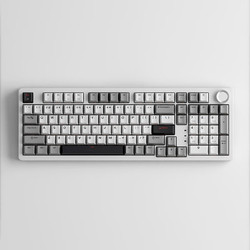 skn 青龙3.0 三模机械键盘 99键 TTC烈焰红轴V2 RGB