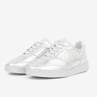 Mm6 Maison Margiela 女士低帮休闲鞋 S59WS0212P6206 银色 36