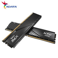 ADATA 威刚 16GBX2套装DDR5 6000台式机内存条 海力士A-die XPG威龙D300 黑 C36