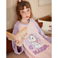 GUKOO 果壳 睡裙女秋棉质舒适可外穿家居服睡裙
