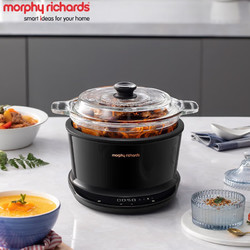 Morphy Richards 摩飞 电器（Morphyrichards）多功能电炖锅 3.5L轻奢黑