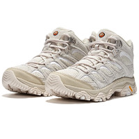 今日必买：MERRELL 迈乐 中帮徒步鞋MOAB3登山鞋 J037289浅米白