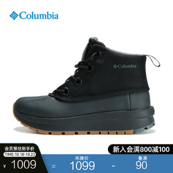 Columbia 哥伦比亚 女子徒步旅行时尚户外中帮女靴BL2387 010（黑色） 36(22cm)