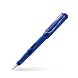 LAMY 凌美 钢笔 Safari狩猎系列 蓝色 EF尖 单支装