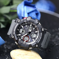 卡西欧CASIO手表 G-SHOCK 太阳能防水户外男士腕表小泥王 GWG-100-1A8（手提箱包装）