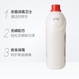 爱特福84家商两用 消毒水消毒剂 杀菌洁厕地板清洗 消毒常用 2.5L*6箱装