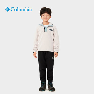 Columbia哥伦比亚户外儿童内里薄绒卫裤束脚长裤AB8982 011 L（155/76）