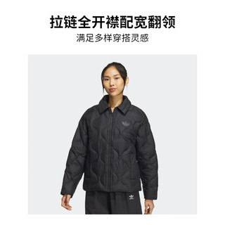 adidas 阿迪达斯 三叶草女装冬600蓬运动保暖鸭绒羽绒服IK2799 黑色 A/M