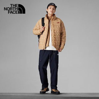 北面（The North Face）UE先锋系列棉服户外保暖防泼水休闲轻量男秋冬|83PP I0J/卡其色 XXL/185