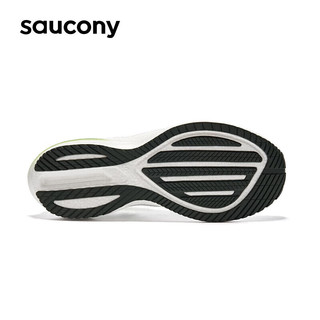 索康尼（SAUCONY）男鞋 胜利21竞速跑鞋耐磨减震运动鞋轻便透气跑步鞋 胜利21/重磅来袭/绿金 40.5/7.5/255mm