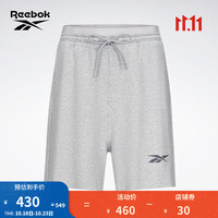 Reebok 锐步 季女子运动休闲简约宽松高腰短裤 23RCS620WGG3 A/L
