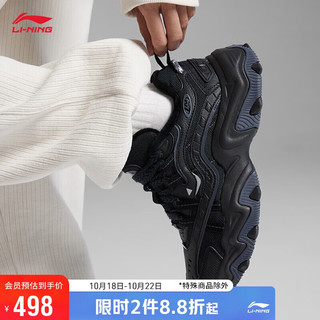 LI-NING 李宁 猫爪LITE2丨经典休闲鞋女鞋2023品牌LOGO字母运动鞋AGCT358