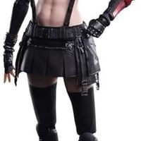 SQUARE ENIX 最终幻想 VII 重拍 PLAY ART KAI Tifa Lockhart PVC 预涂可移动人偶