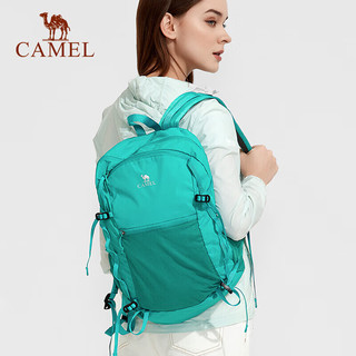 CAMEL 骆驼 双肩包运动休闲大容量双肩包 A1W3B5127，深灰色 轻盈可折叠