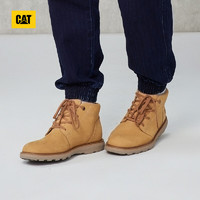 CAT卡特大黄靴工装靴马丁靴男靴男鞋 皮鞋短筒靴中帮鞋子男商场同款 黄色 42