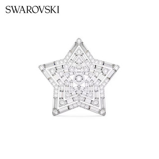 施华洛世奇（SWAROVSKI）品牌直售 施华洛世奇 Barret 胸针 白色 星星 5666149