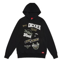 Dickies 帝客 字母涂鸦印花连帽卫衣休闲纯棉男士上衣 DK009565