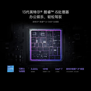 Xiaomi 小米 XM23RM5X 十三代酷睿版 迷你台式机 黑色（酷睿i5-1340P、核心显卡、16GB、512GB SSD）