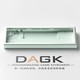DAGK 首发399元，限200把。DAGK Alloy40%布局铝坨坨机械键盘套件客制化无线三模Gasket结构