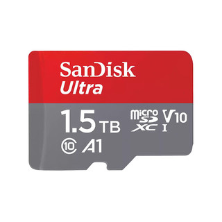 闪迪（ SanDisk）1.5TB Ultra microSD 存储卡带SD适配器 150MB/s 1.5 TB