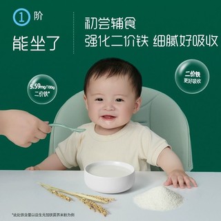 Enoulite 英氏 米粉高铁宝宝营养米粉米糊2段3段罐装款