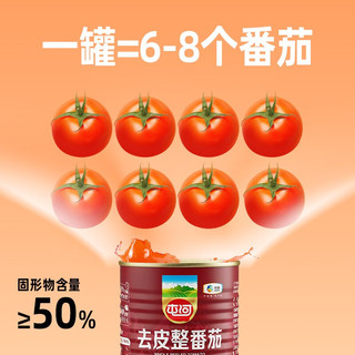 屯河 原汁整番茄罐头 400g*2罐