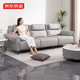 新品发售：京东京造 科技布沙发 客厅现代极简分层靠包 三人位2.7m
