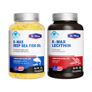 康麦斯深海鱼油软胶囊成人鱼肝油omega3中老年epa卵磷脂dha