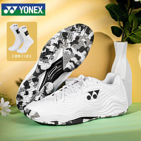 YONEX 尤尼克斯 网球鞋网羽通用男女款轻量舒适防滑SHTF5MACEX白41码