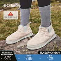 Columbia哥伦比亚户外女子银点保暖营地鞋BL2076 102（米色） 38(24cm)