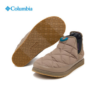 Columbia哥伦比亚户外女子银点保暖营地鞋BL2076 252（卡其色） 40(26cm)