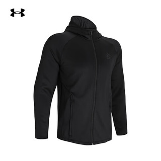 安德玛（UNDERARMOUR）库里Curry Playable男子篮球运动夹克1380323 黑色001 3XL