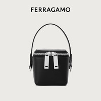 菲拉格慕（Ferragamo）早秋 女士黑色迷你包0763888