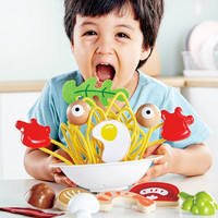 Hape过家家玩具 厨房玩具萌趣造型情景模拟仿真食物 3-6岁男孩女孩 百变意大利面 E3165