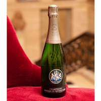 MOET & CHANDON 酩悦 香槟Lafite 拉菲白中白香槟 罗斯柴尔德天然型香槟起泡葡萄酒750ml 白中白香槟