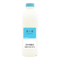 88VIP：simplelove 简爱 裸酸奶 原味 1.08kg（1单3件，下2单）