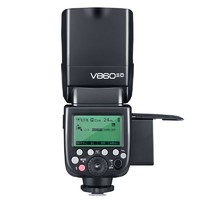 Godox 神牛 V860II二代机顶闪光灯锂电热靴外拍适用佳能尼康索尼单反摄影