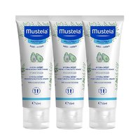 88VIP：Mustela 妙思乐 法国进口贝贝保湿面霜 40ml*3支