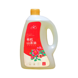 huishan 徽 山有机山茶油2000ml/桶装家用食用油野生婴儿宝宝专用山茶籽油