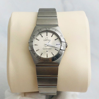 OMEGA 欧米茄 中古95新 星座系列 女式石英腕表 123.10.24.60.02.001