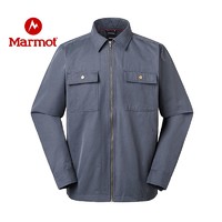 Marmot 土拨鼠 户外运动休闲保暖男士休闲长袖衬衫夹克