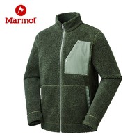Marmot 土拨鼠 男子 户外保暖长毛绒面料休闲夹克