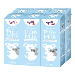 Theland 纽仕兰 A2β-酪蛋白全脂纯牛奶200ml*6盒