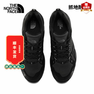 北面（The North Face）徒步鞋男鞋冬户外运动鞋舒适透汽防滑缓震耐磨登山鞋 C4V/黑色/店长/评价有礼 39