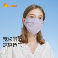 UV100 防晒口罩防紫外线夏季男女士薄款透气户外骑行遮阳面罩20367